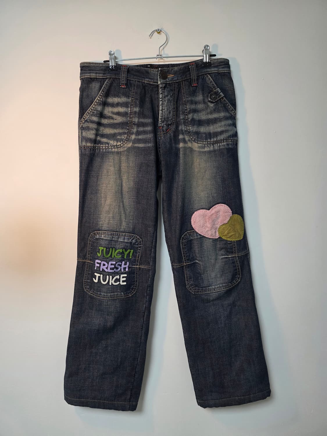 Mere Jeans M사이즈 빈티지 기모 데님바지 상품이미지2