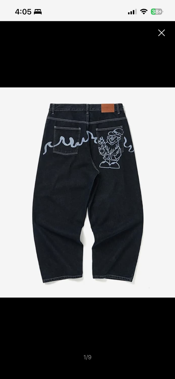 M) DWARF DENIM PANTS (DENIM) 상품이미지1