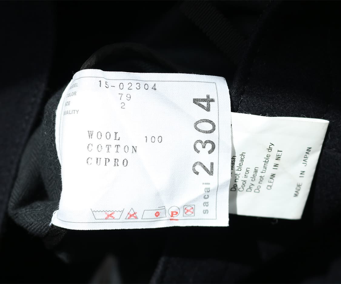 사카이 네이비 레이어드 스커트  상품이미지9