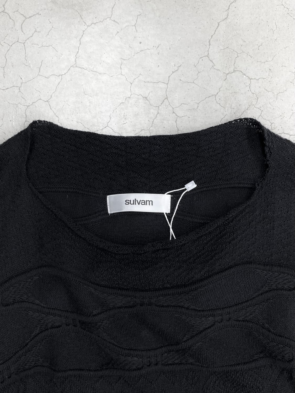 설밤 자카드 오버사이즈 니트 상품이미지4