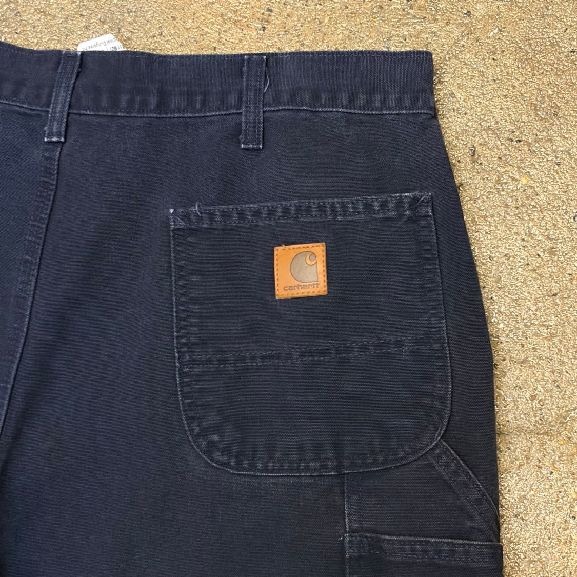 00s USA 빈티지 칼하트 헤비코튼 싱글니 워크팬츠 상품이미지6