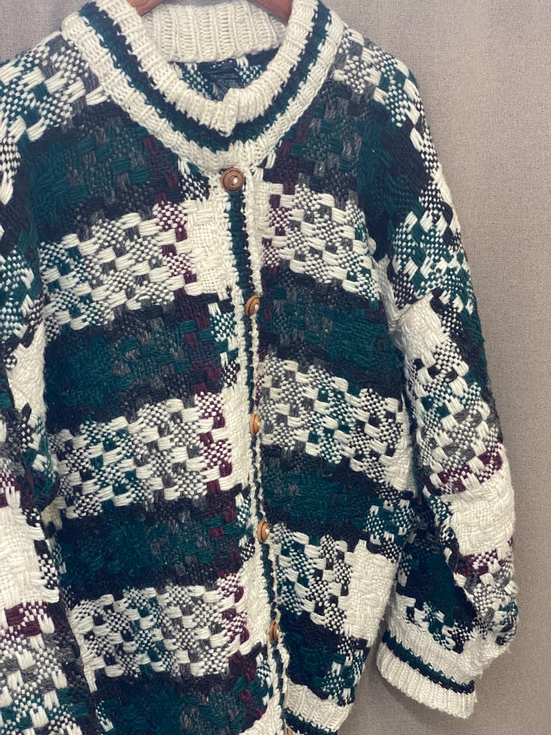 빈티지 헤비 니트 가디건  상품이미지3