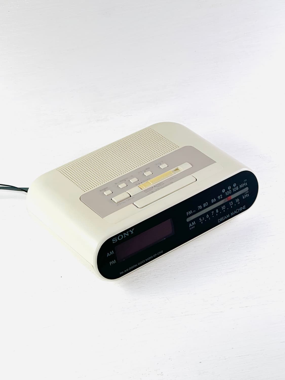 소니 빈티지 드림머신 ICF-C242 라디오 시계 상품이미지7