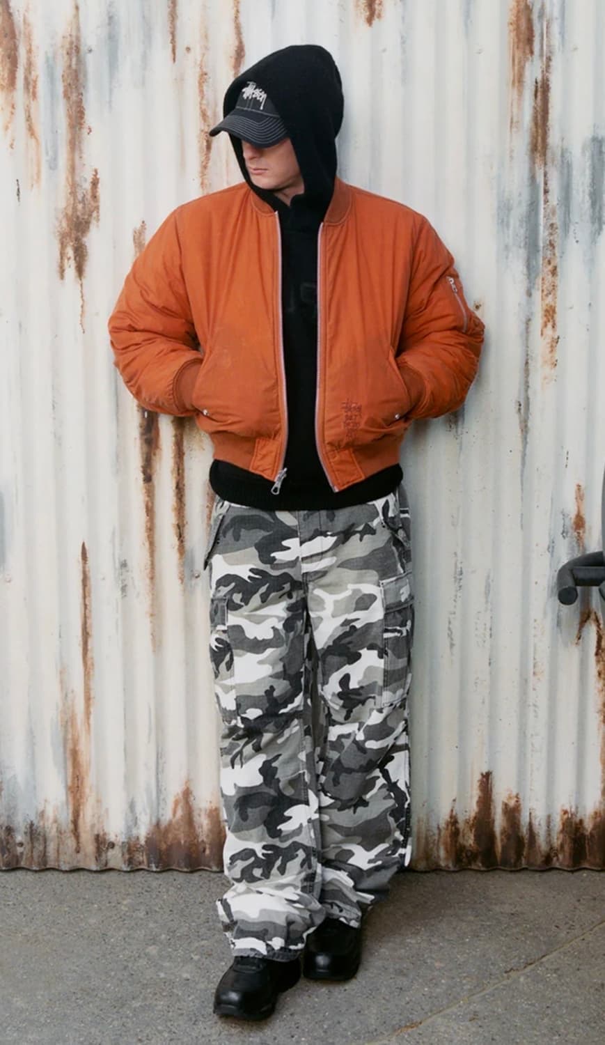 (30) 스투시 밀리터리 카고 스노우카모 상품이미지1