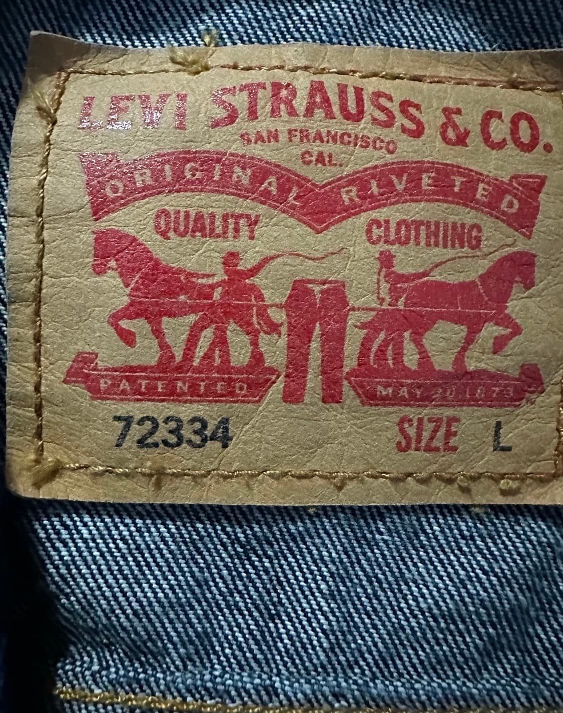 리바이스 데님 트러커 자켓 L 상품이미지2