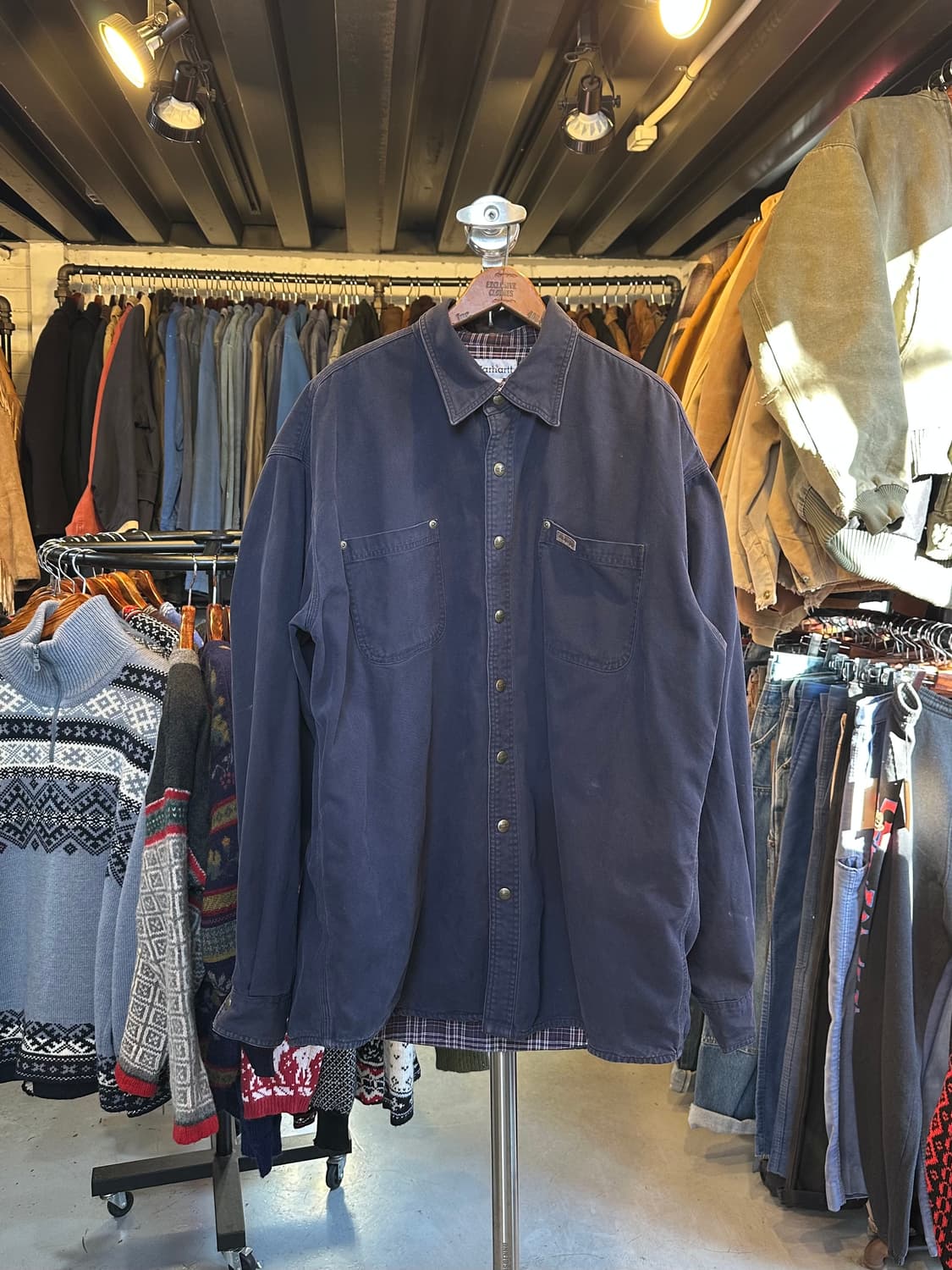 칼하트 헤비 코튼 라이닝 워크 자켓 2005 상품이미지1