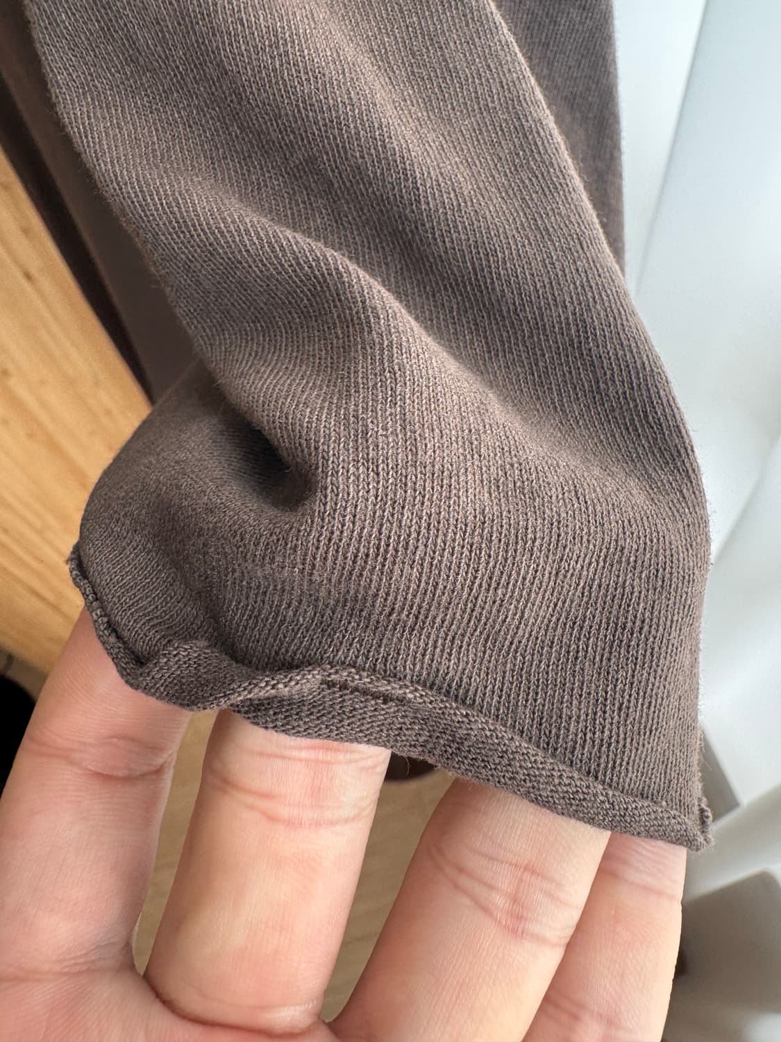 (3사이즈)해칭룸 Tooth Tee Dark Brown  상품이미지10