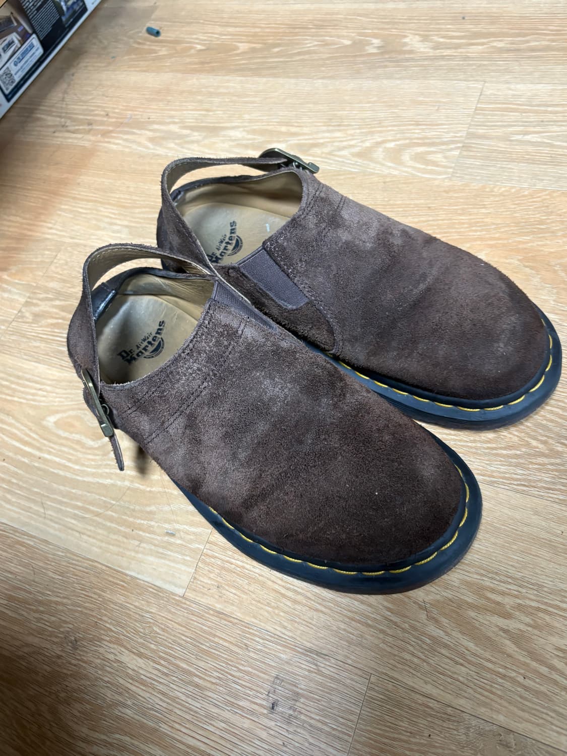 닥터마틴 아이샴 데저트 오아시스 스웨이드 다크브라운 상품이미지2