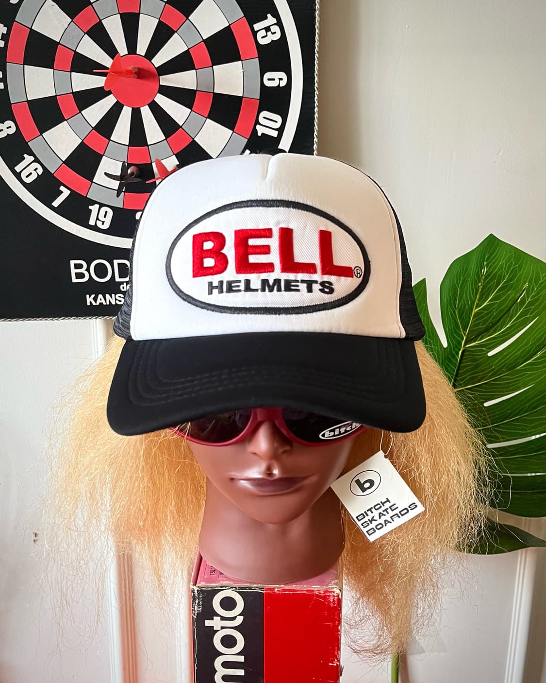 Vintage "BELL Helmets" Patch Trucker Cap 상품이미지3
