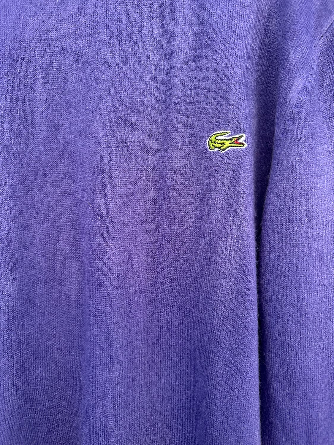  Made in France Lacoste Deep Purple Knit 상품이미지6
