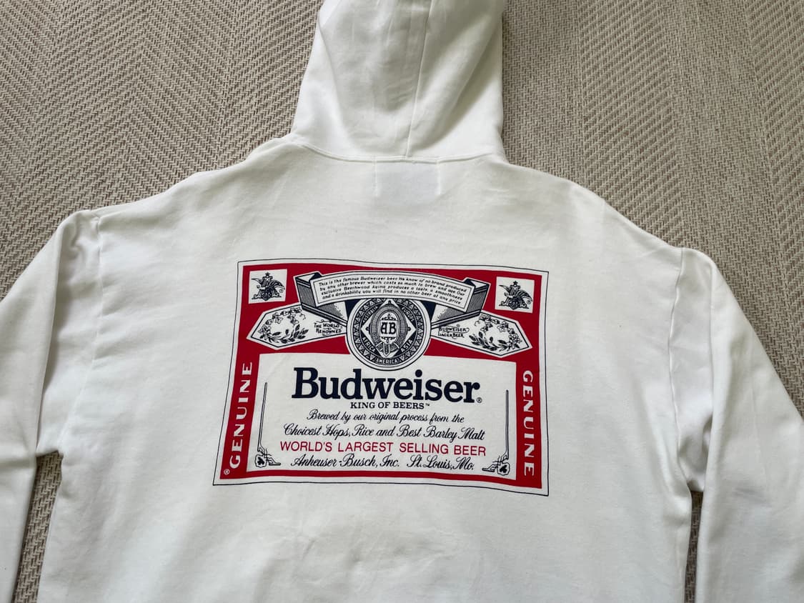 Budweiser 빈티지 버드와이저 후드 스웻 J04207 상품이미지3