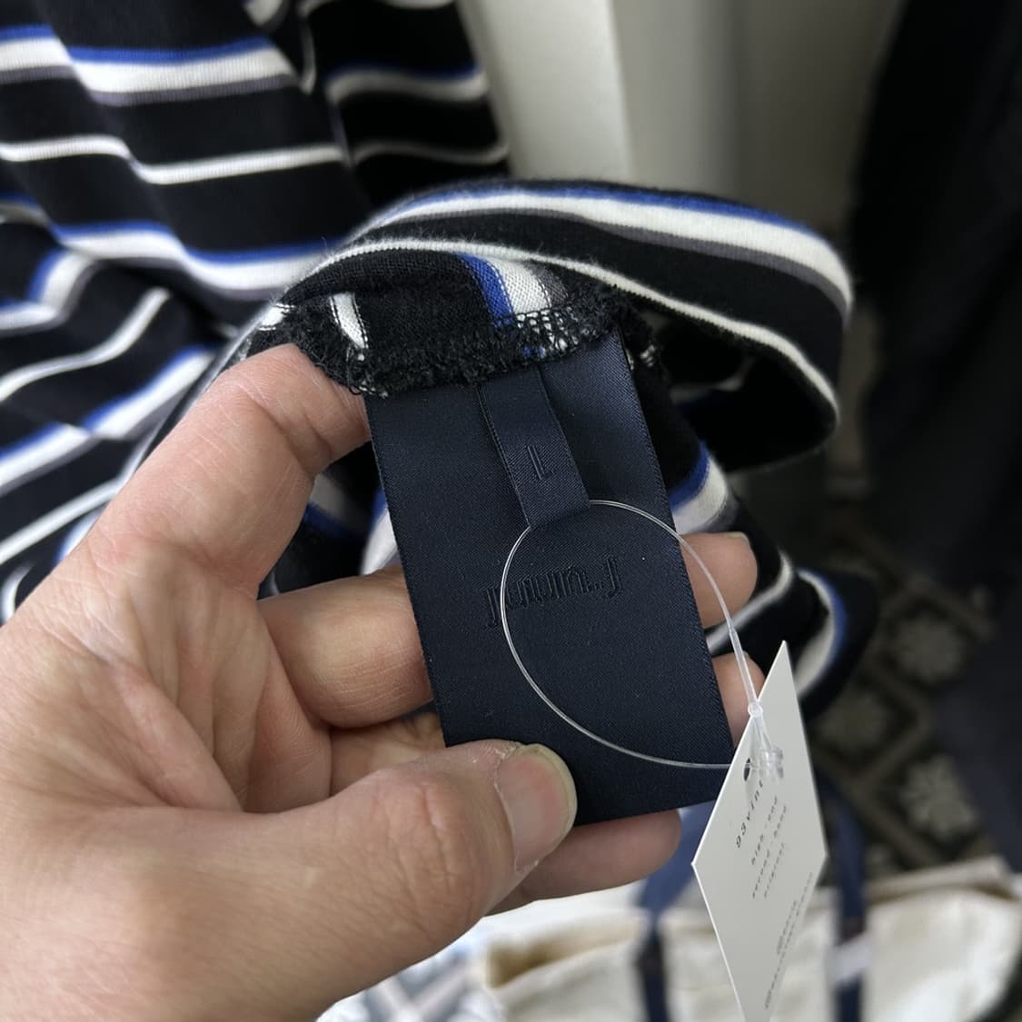 15557 - 21S/S 준지 스트라이프 롱슬리브 상품이미지5