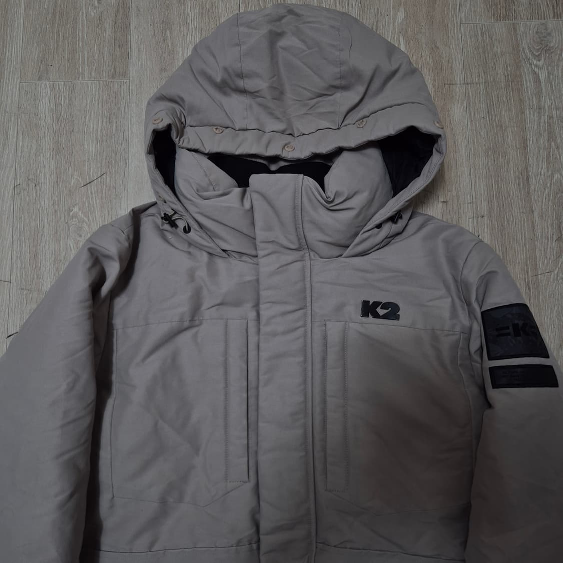 K2 케이투 네오스태드 사이드와펜 구스다운 후드 패딩 점퍼 L(100) 상품이미지2