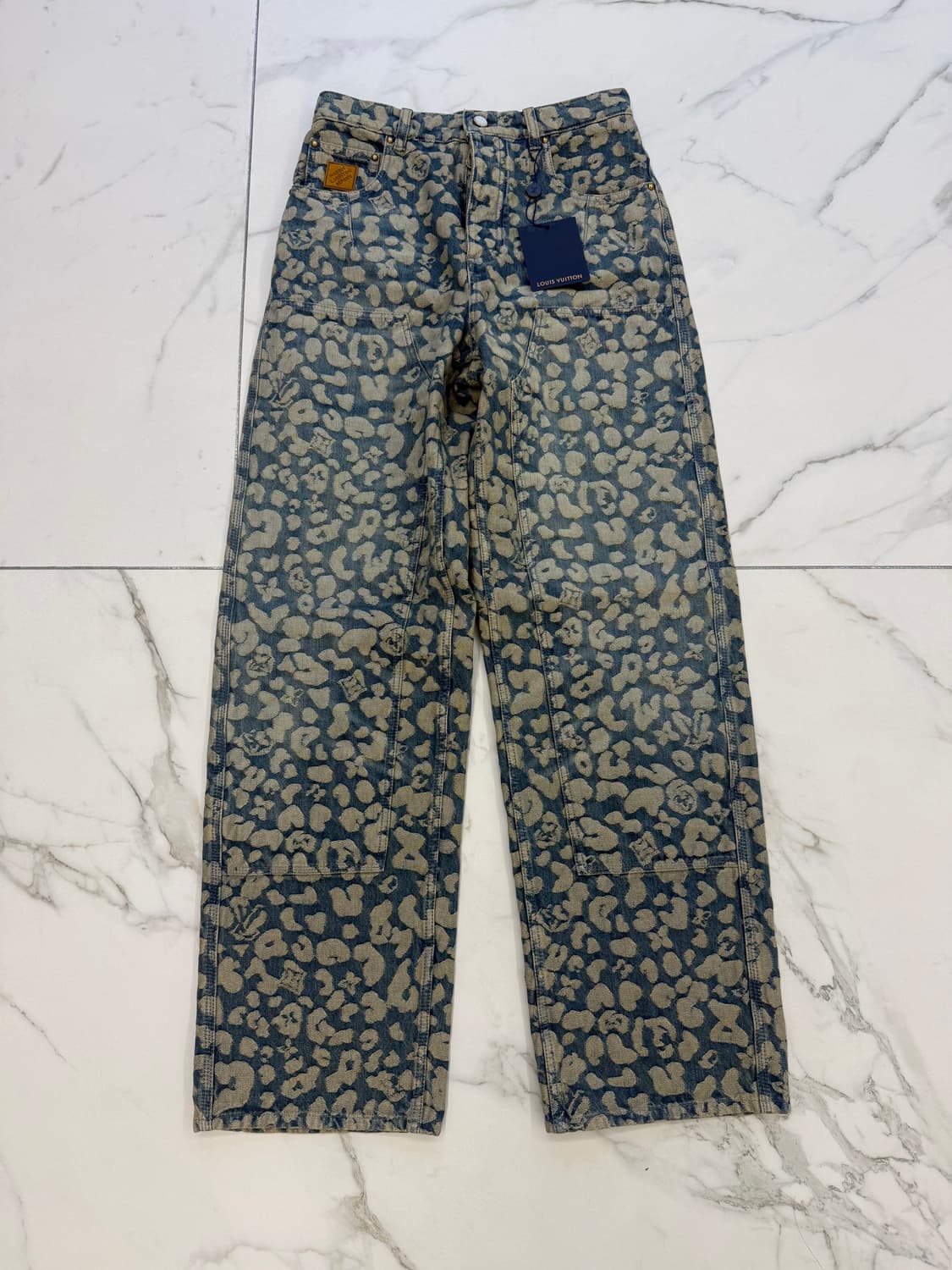 루이비통 자카드 워크웨어 데님 팬츠 상품이미지2