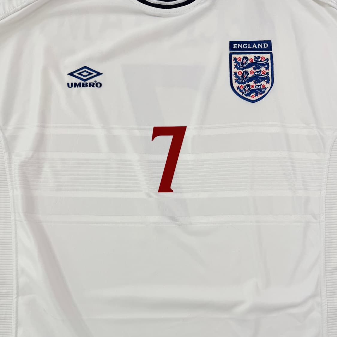 99-01 잉글랜드 국대 홈 베컴 유니폼 상품이미지6