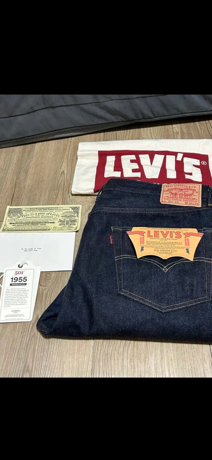 리바이스 LVC55501리지드 38x34 상품이미지1