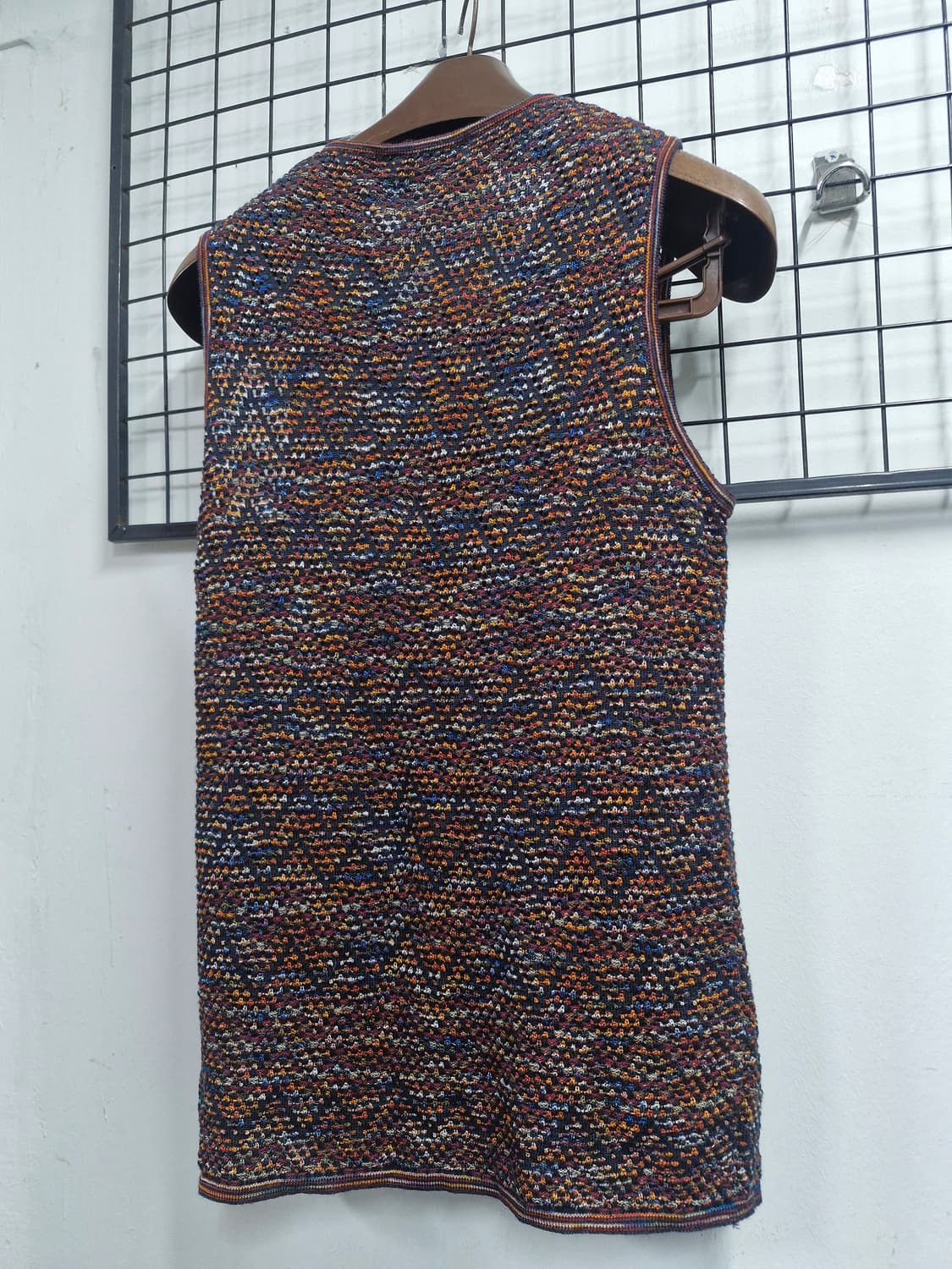 90-95M 미쏘니 스포츠 빈티지 니트 베스트. 상품이미지7