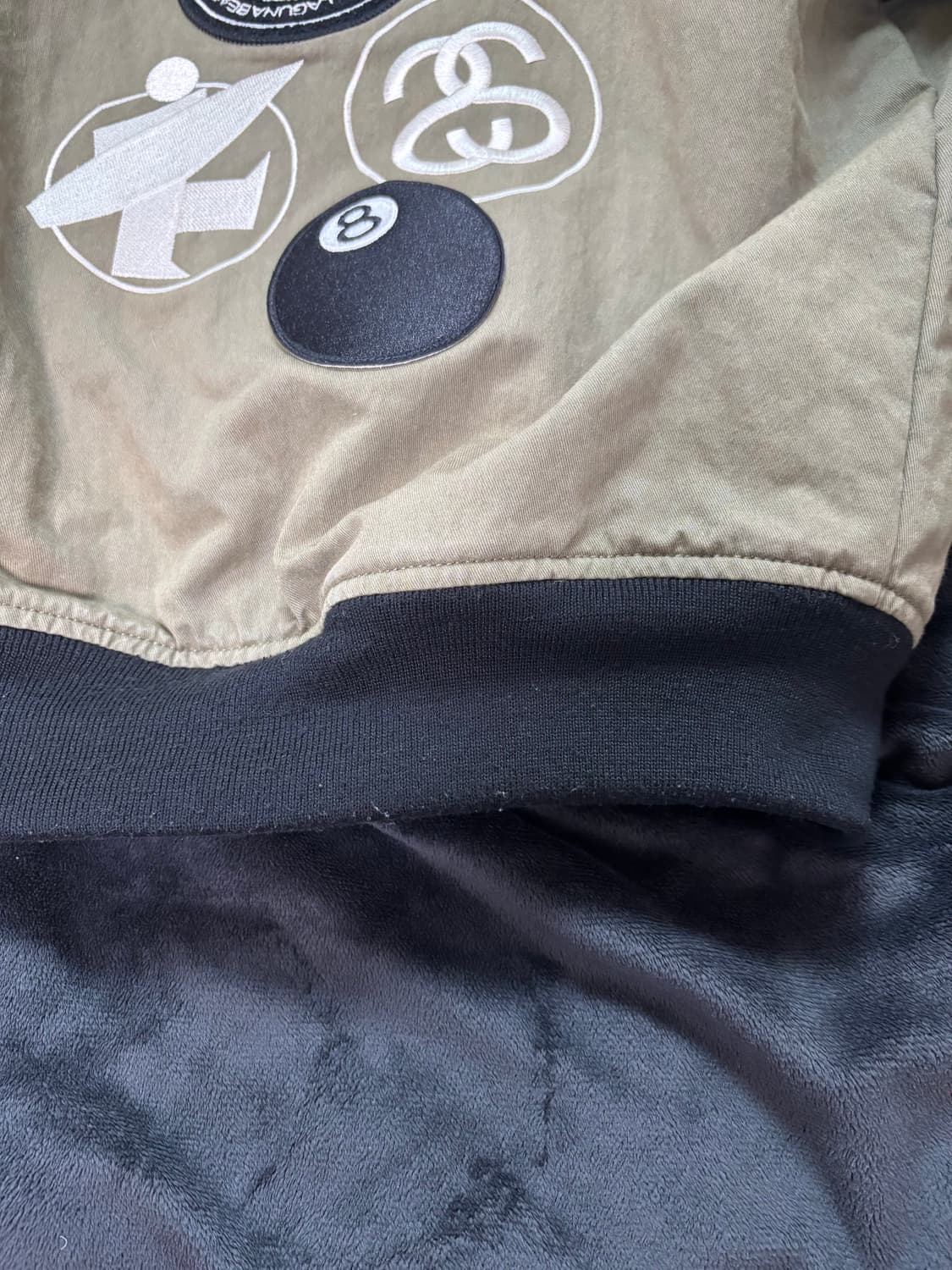 [M]나이키 x 스투시 나투시 리버시블 자켓 올리브 상품이미지4