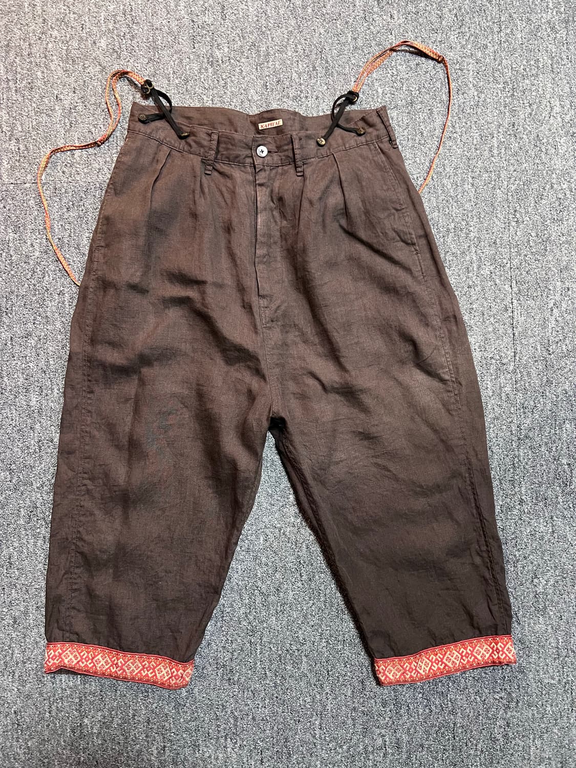 Kapital suspenders linen pants 상품이미지2