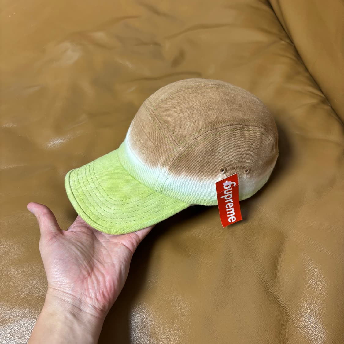 Supreme 슈프림 멀티 컬러 다이 캠프캡 모자 Multi Color 상품이미지4