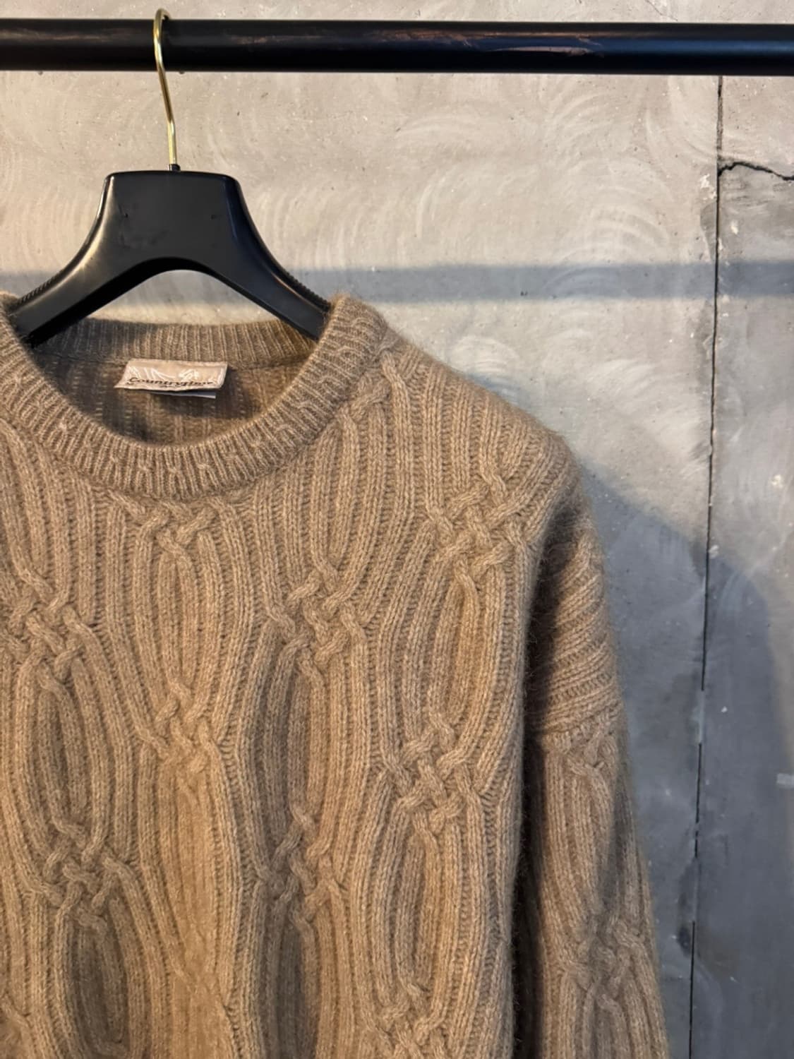 컨트리타임 캐시미어 케이블 니트 100 상품이미지4