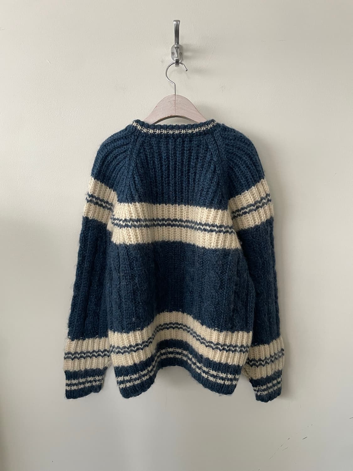 vintage M heavy wool knit 상품이미지5