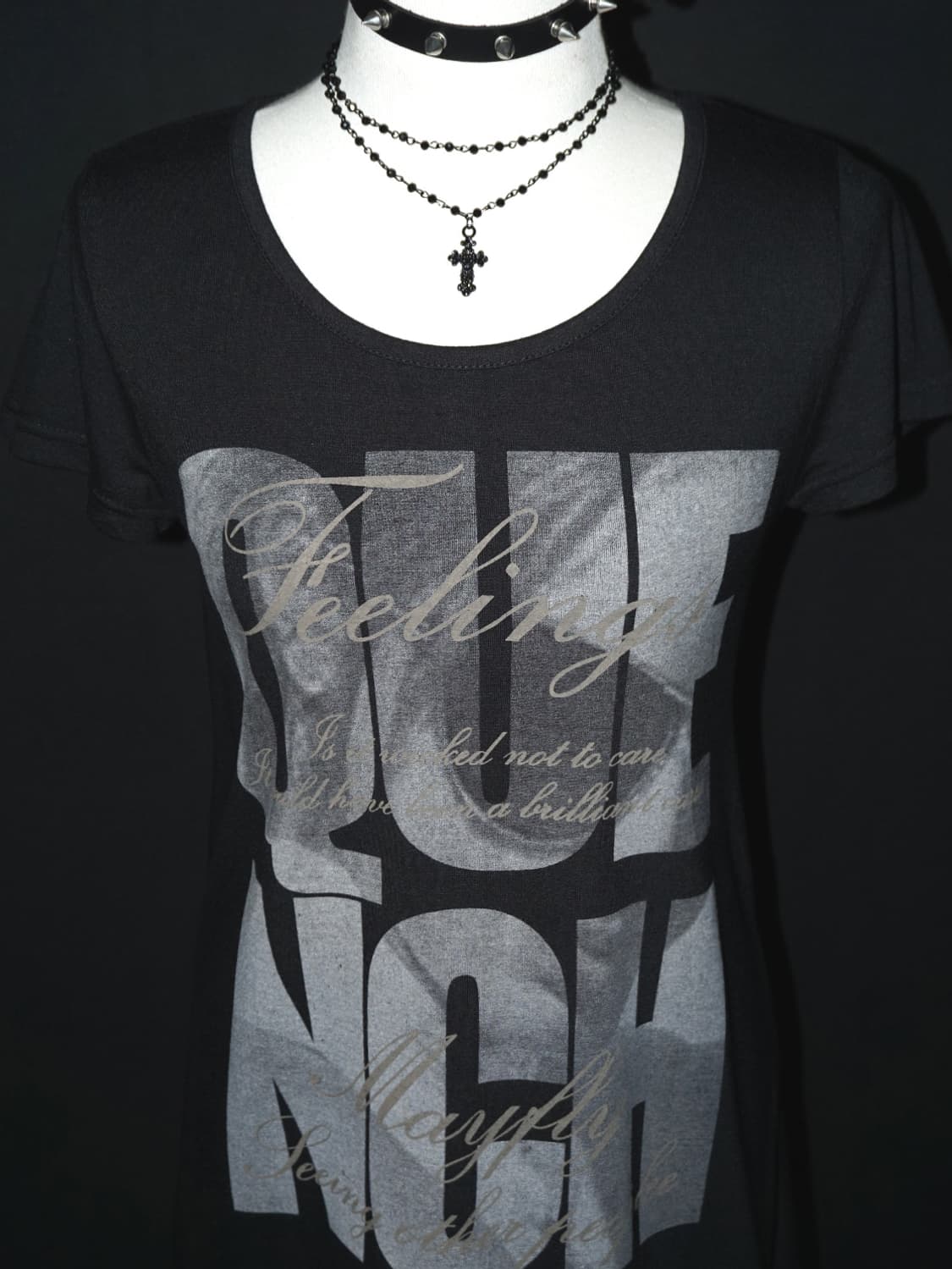 y2k punk lettering t  상품이미지4