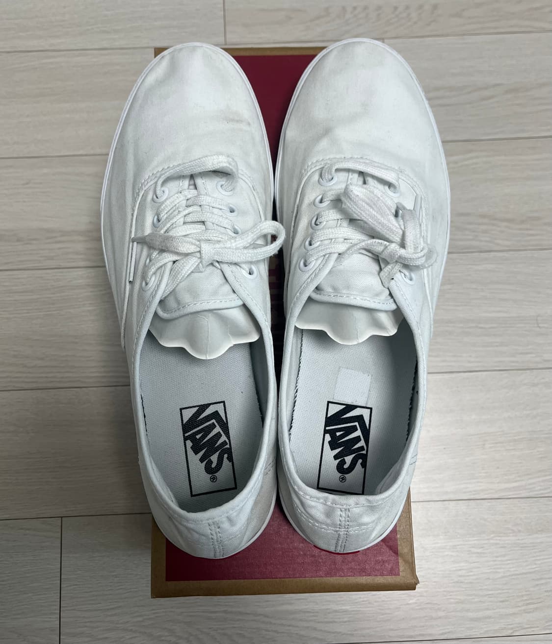 반스 어센틱 로우프로 흰색 280 상품이미지2