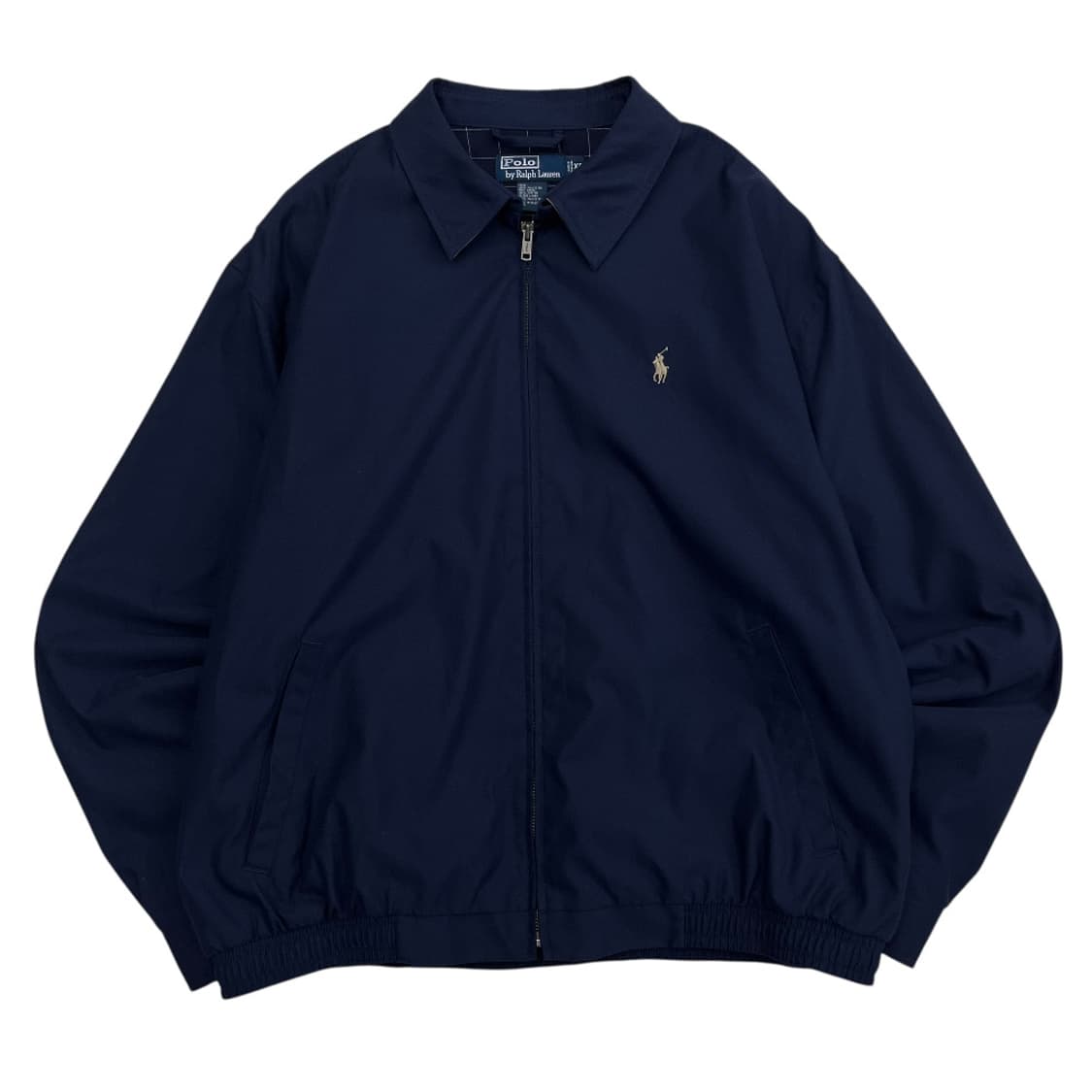 폴로 랄프로렌 베이지포니 네이비 카라 자켓 XL 상품이미지2