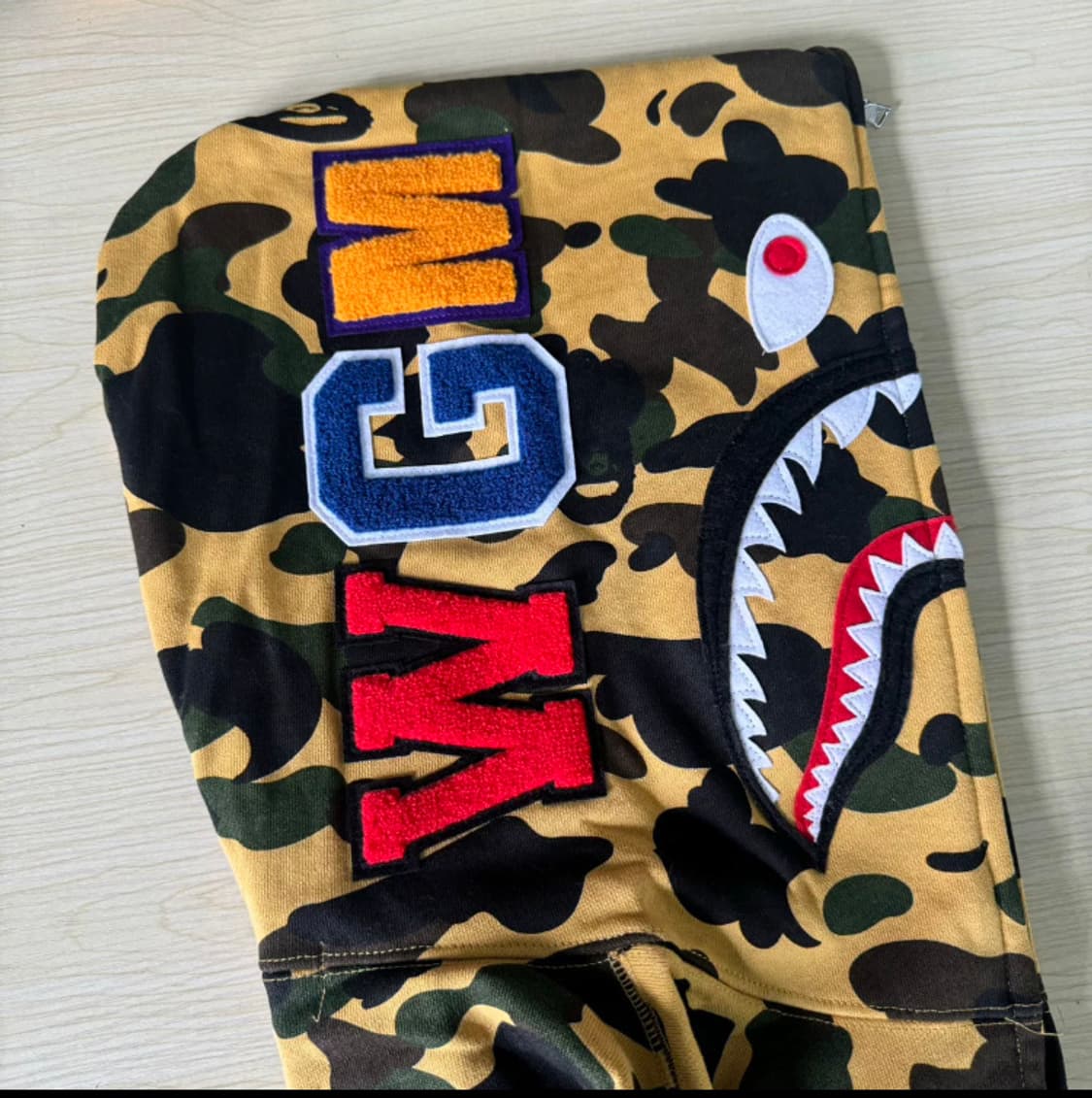 베이프 황계 후드집업 / L 상품이미지3