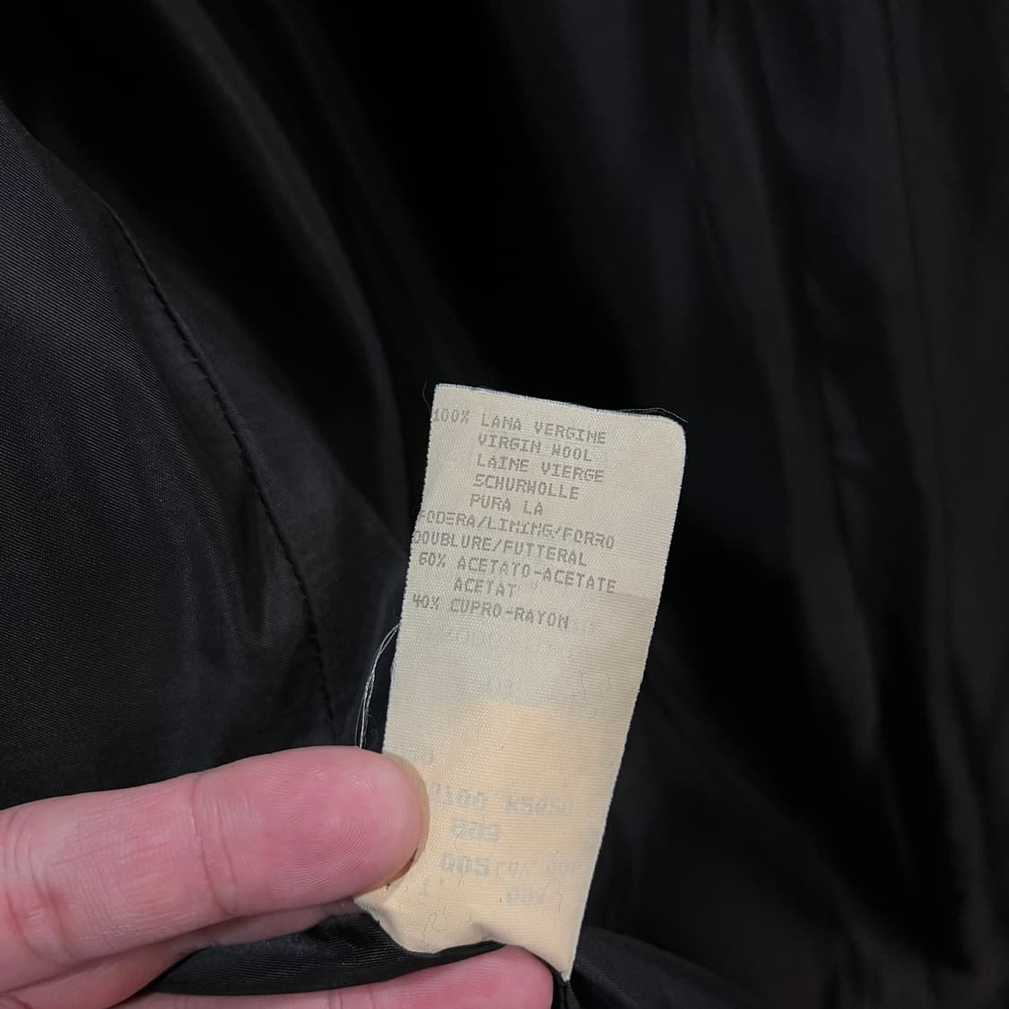 빈티지 엠포리오 아르마니 울 코트 상품이미지7