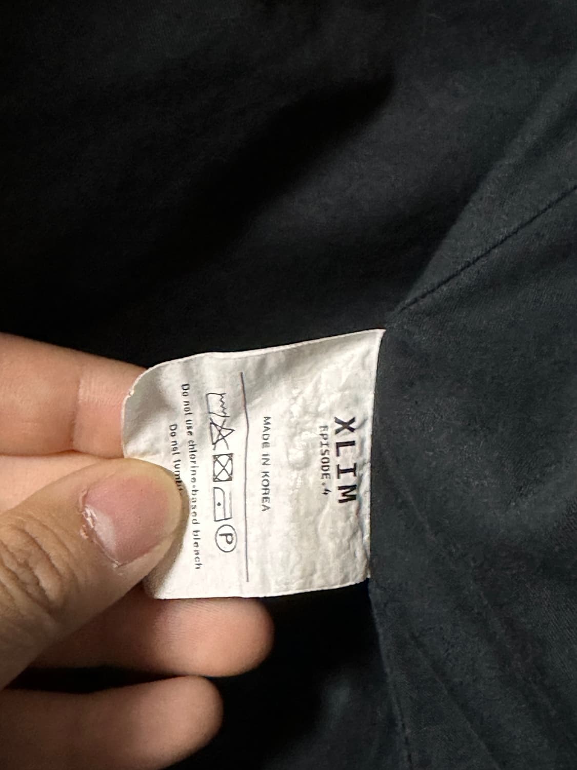 xlim ep.4 02 자켓 3사이즈 블랙 상품이미지5