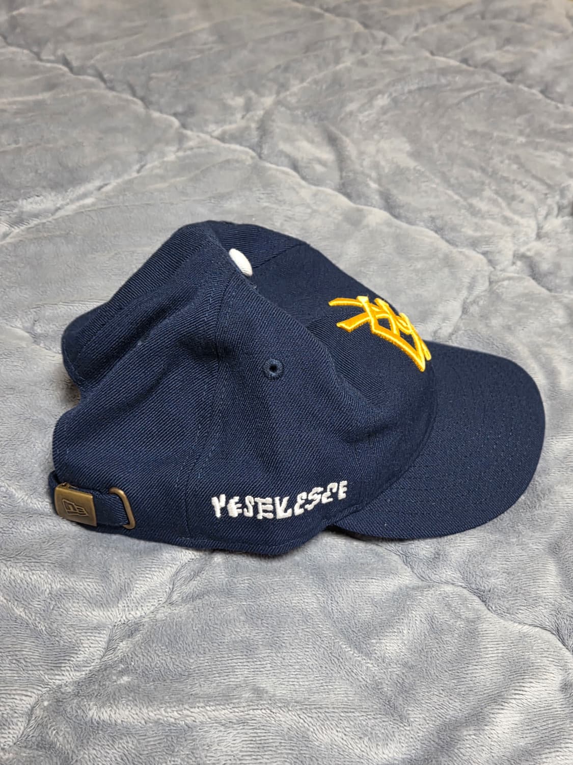 [F] 예스아이씨 x 뉴에라 볼캡 네이비 상품이미지2