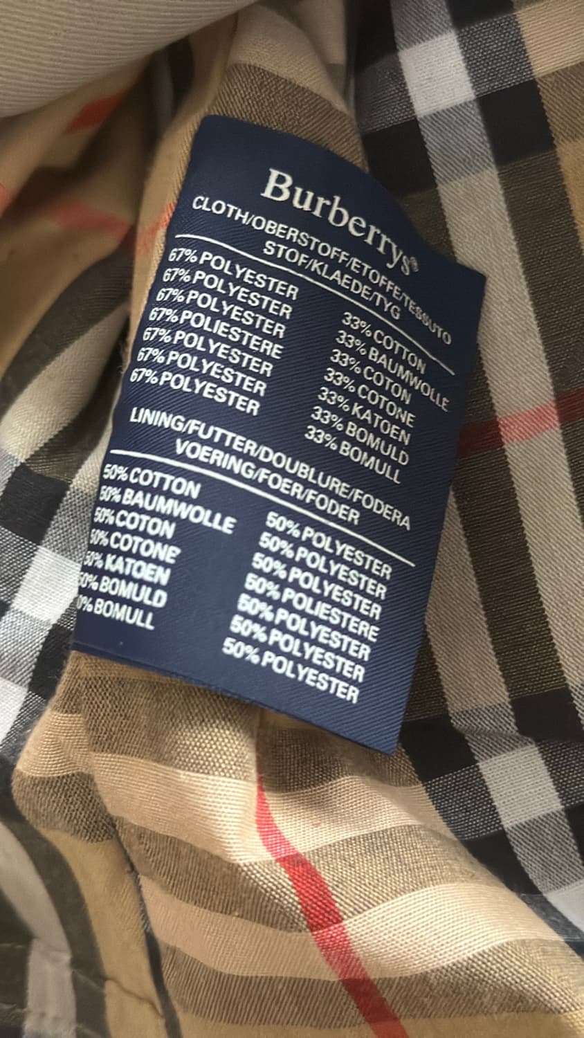 버버리 90s 발마칸 코트 (L/XL) 상품이미지8