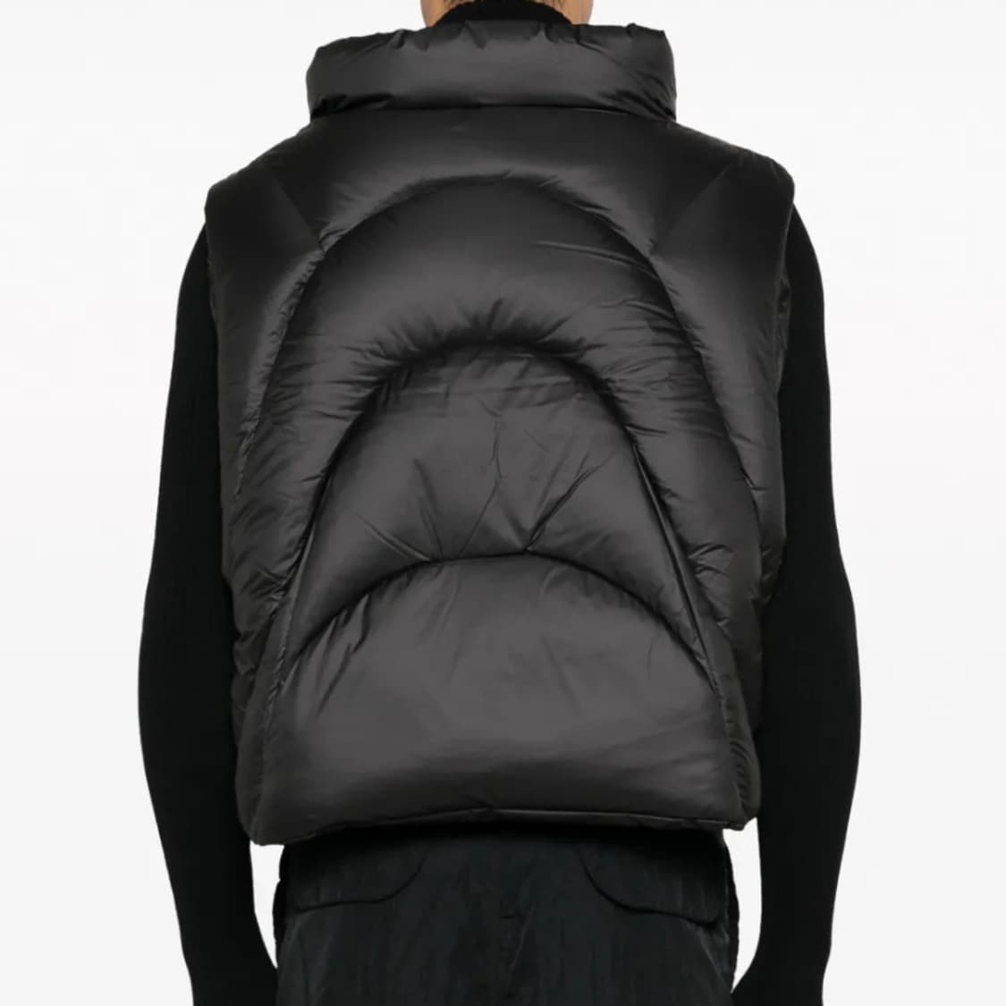 (S) 엔타이어 스튜디오 그리드 패딩조끼 상품이미지3