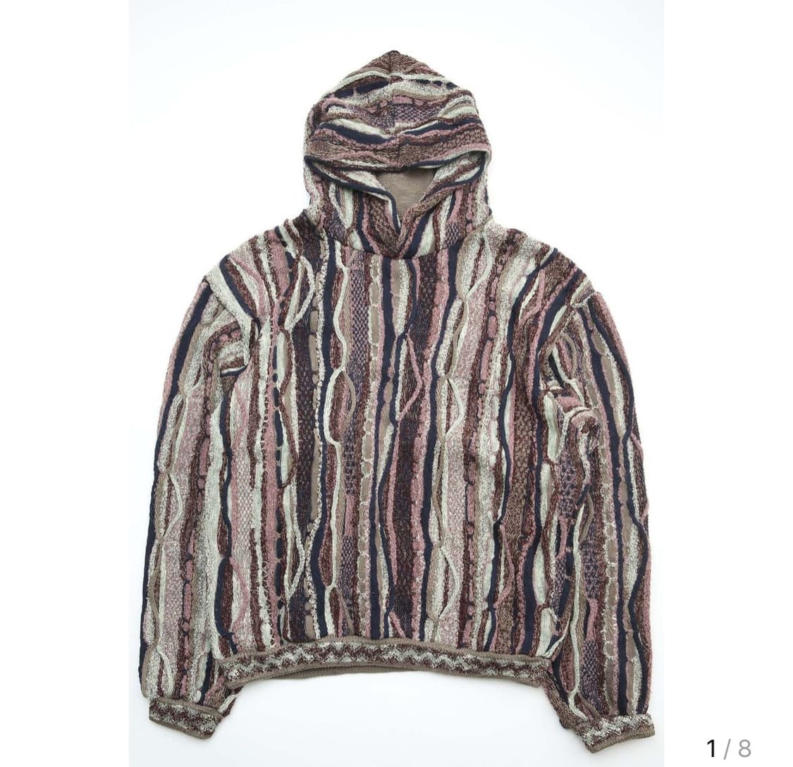 캐피탈 가우디 후드 스웨터 7G 니트 후드 상품이미지1