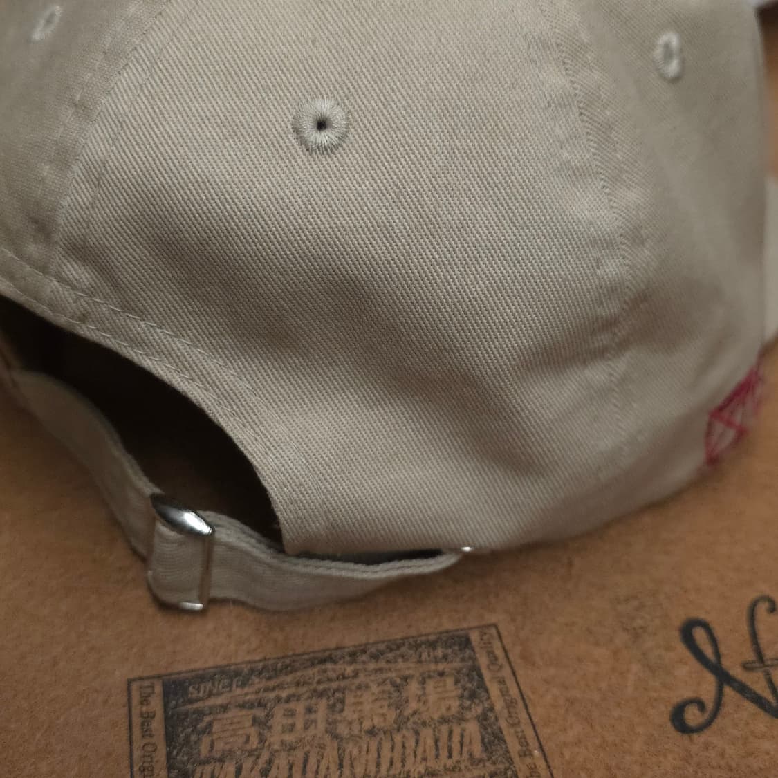 CAVEMPT 6 Panel Cap(beige) 상품이미지5
