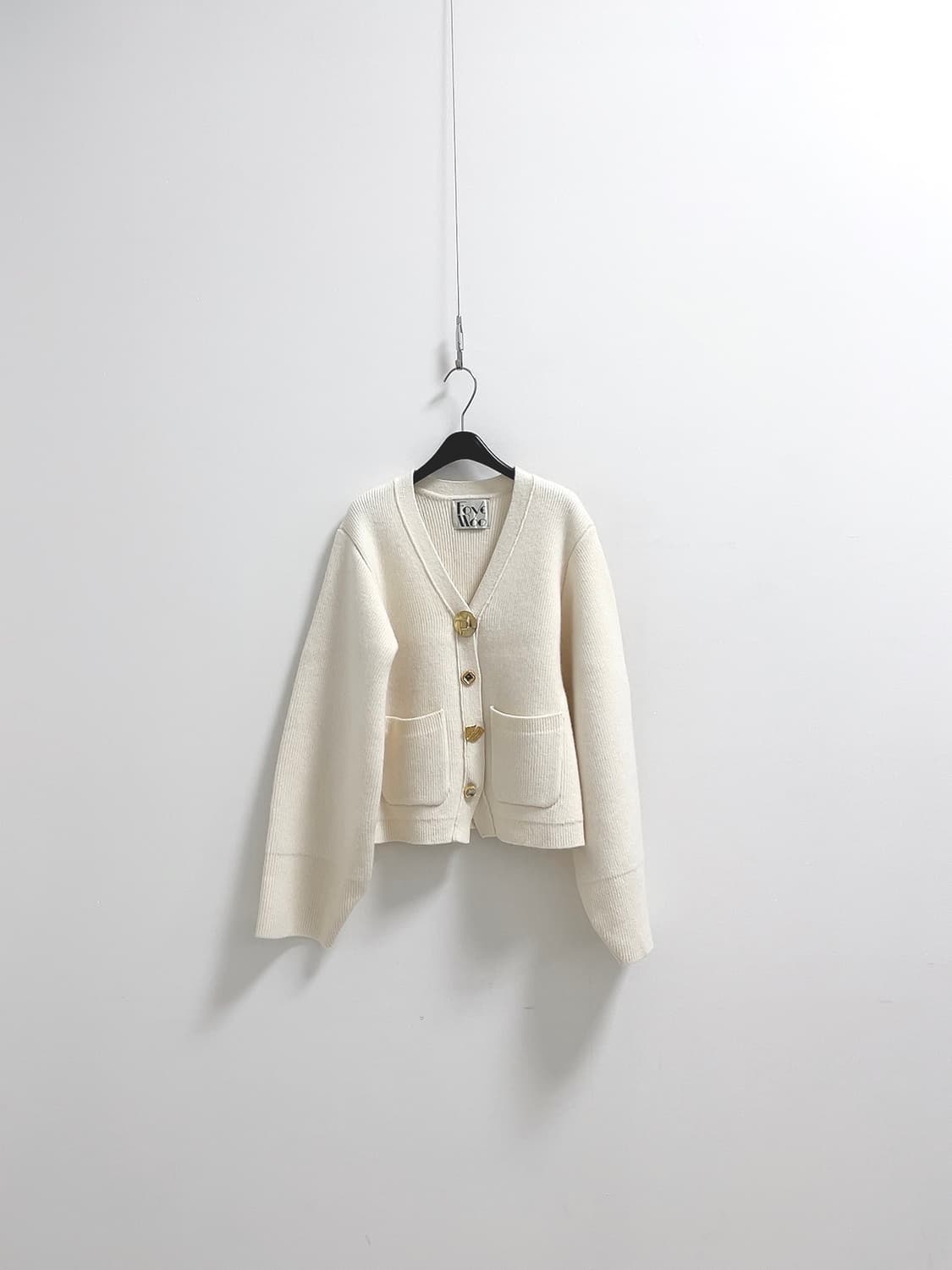 페이우 울 100 벌룬 가디건 상품이미지3