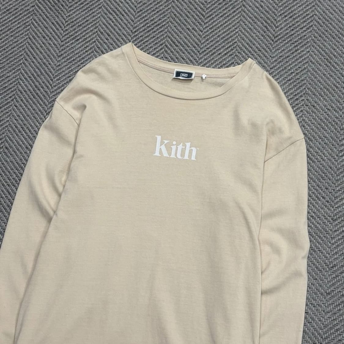 키스 베이직 로고 롱슬리브 v1541 상품이미지3