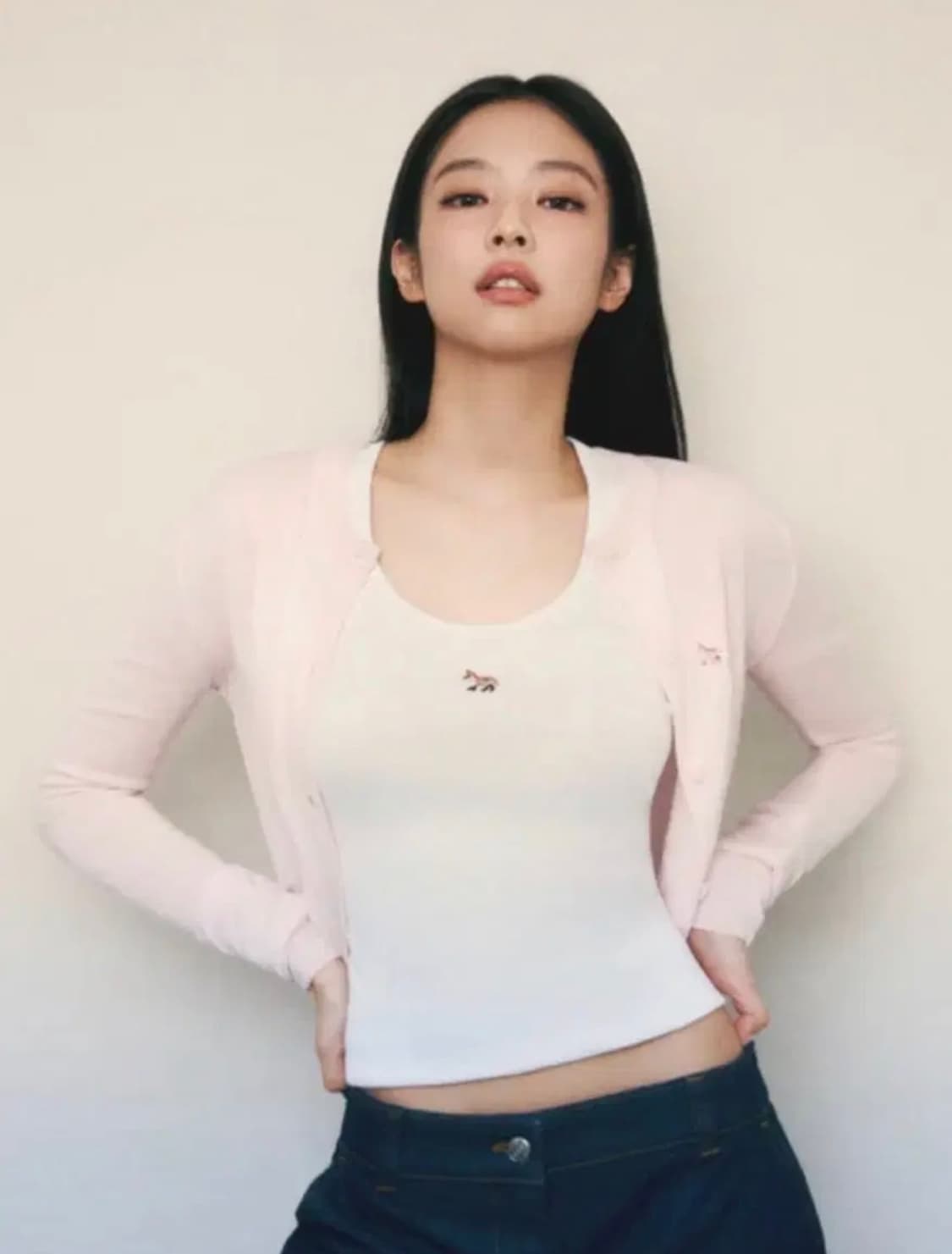 메종키츠네 베이비폭스 가디건  상품이미지1