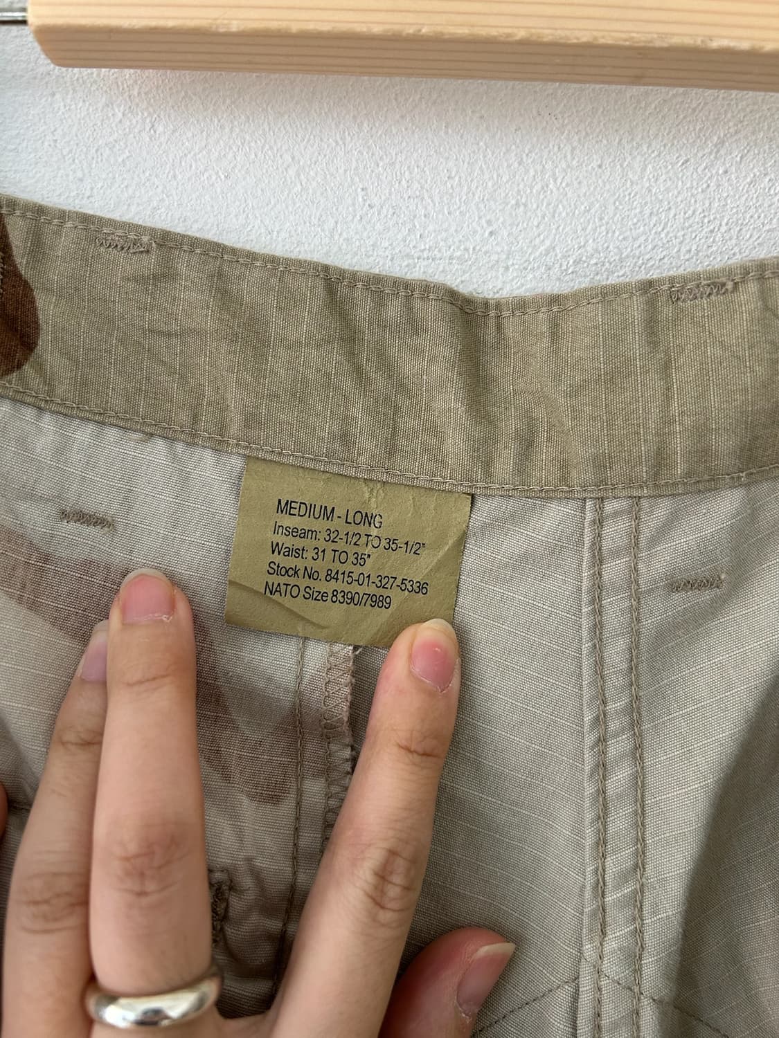 00's U.S Army Desert Camo BDU Combat PT 상품이미지3