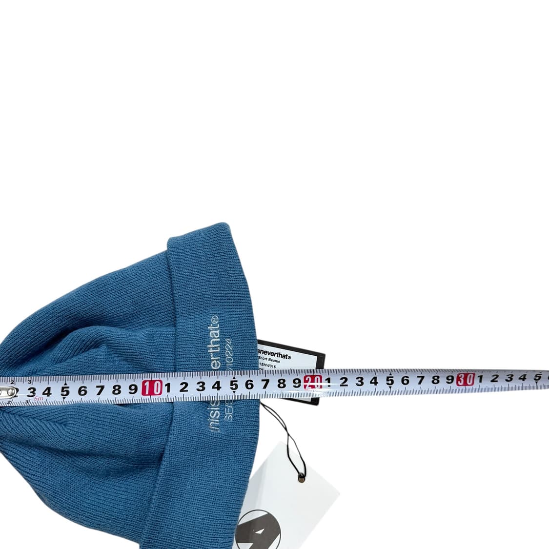 디스이즈네버댓 숏 비니 모자 하늘 블루 상품이미지6