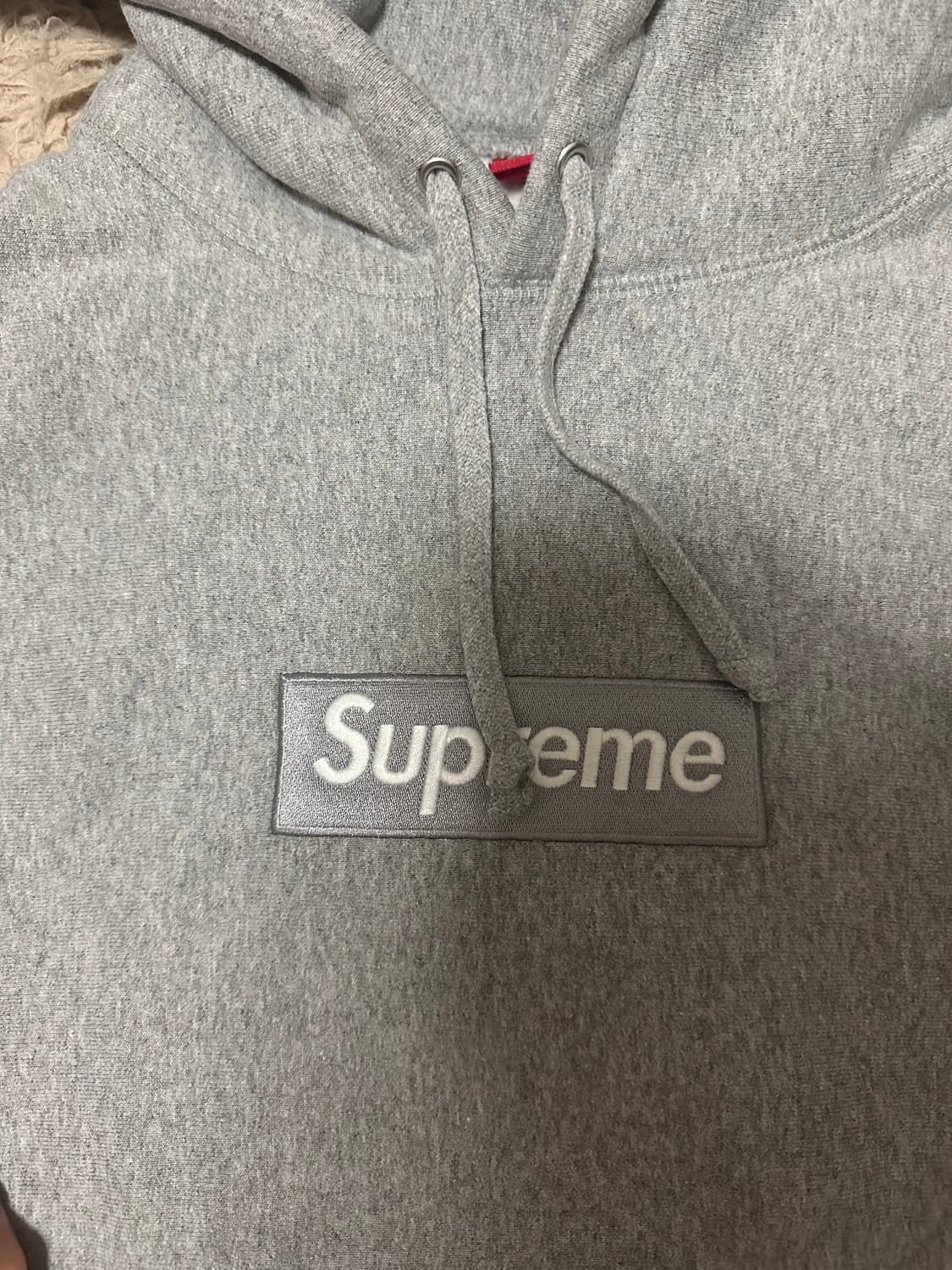 슈프림 박스 로고 후드 헤더 그레이 m사이즈 상품이미지5