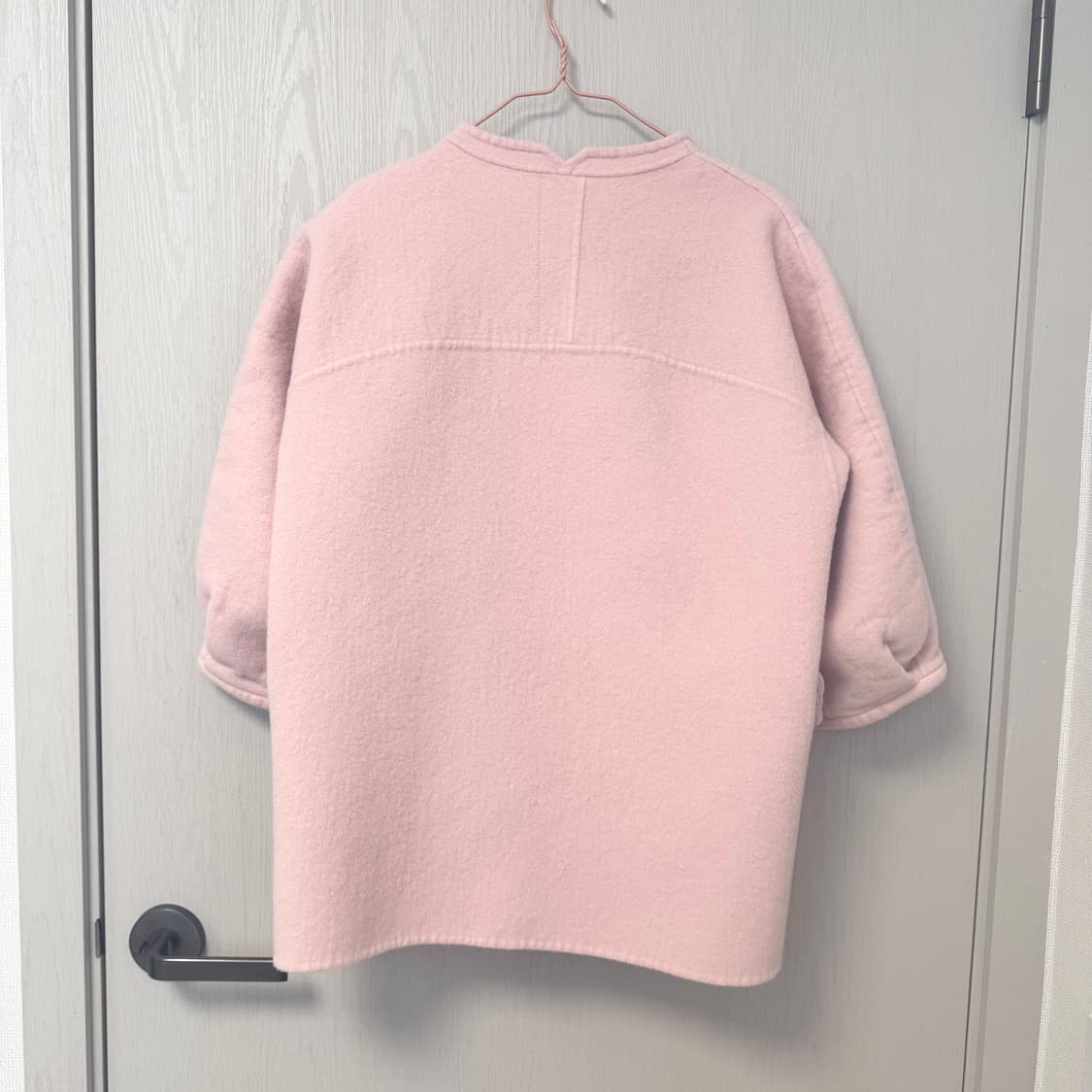 존스 jons 울 핑크 코트 (정가 66만) 상품이미지7