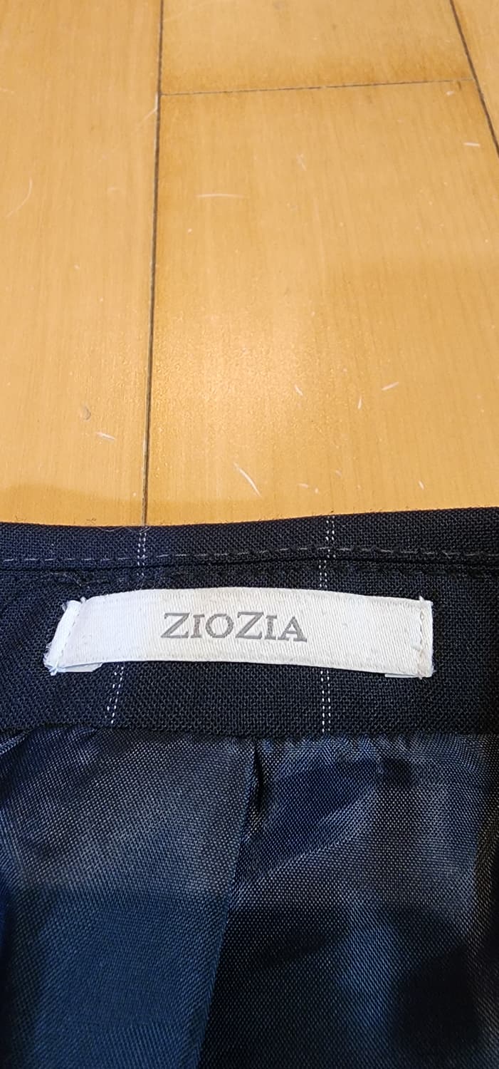 지오지아 핀 스트라이프 네이비 자켓 슬림L 상품이미지6