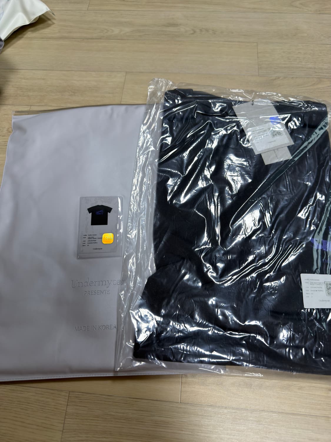 언더마이카 반팔 시오키 퍼플우드 2사이즈 상품이미지1