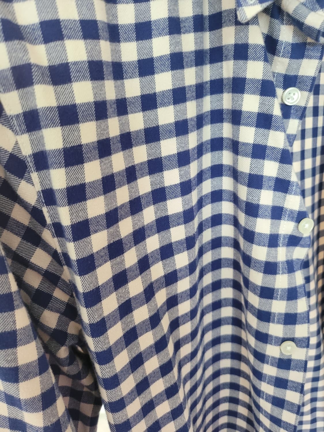 단정함의 정석 – A and z 깅엄 체크 셔츠  상품이미지4