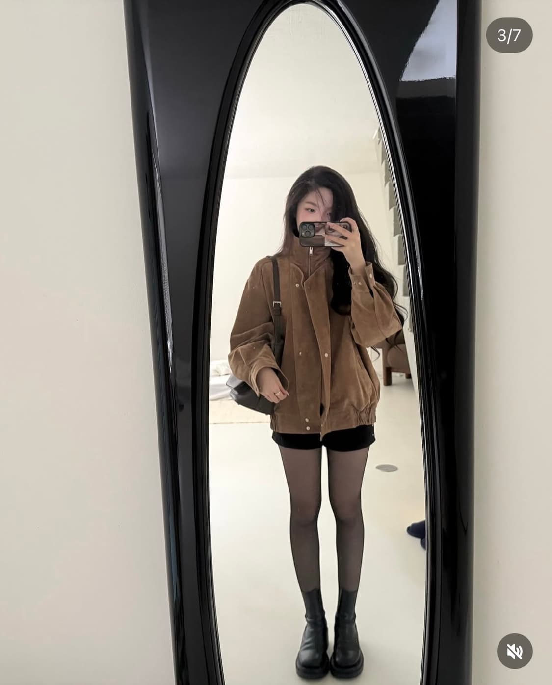 가더 샌드 스웨이드 자켓 블루종 상품이미지2