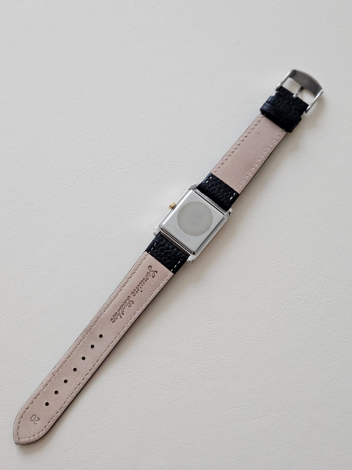 시티즌 에코드라이브 사각 가죽 시계 상품이미지6