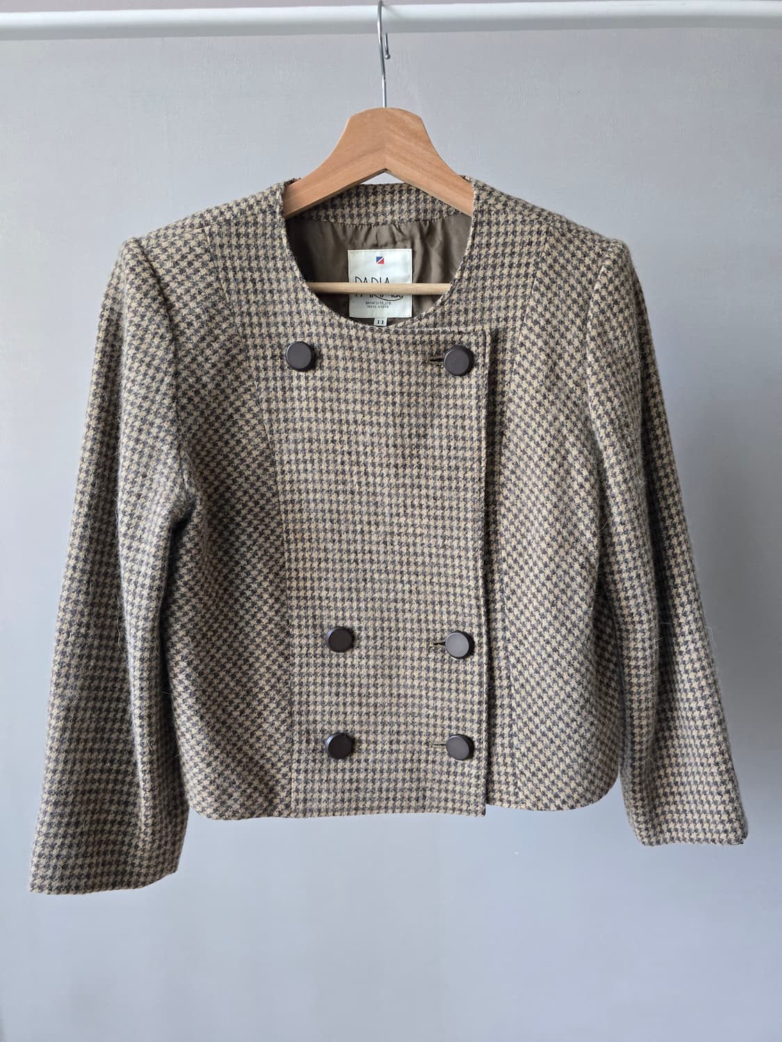 울 하운드투스 더블 버튼 숏 자켓  상품이미지1